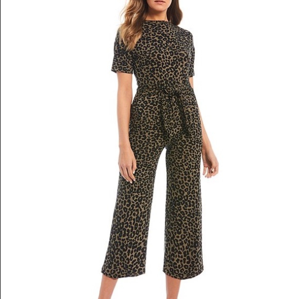 Jolt Leopard Print Jumpsuit